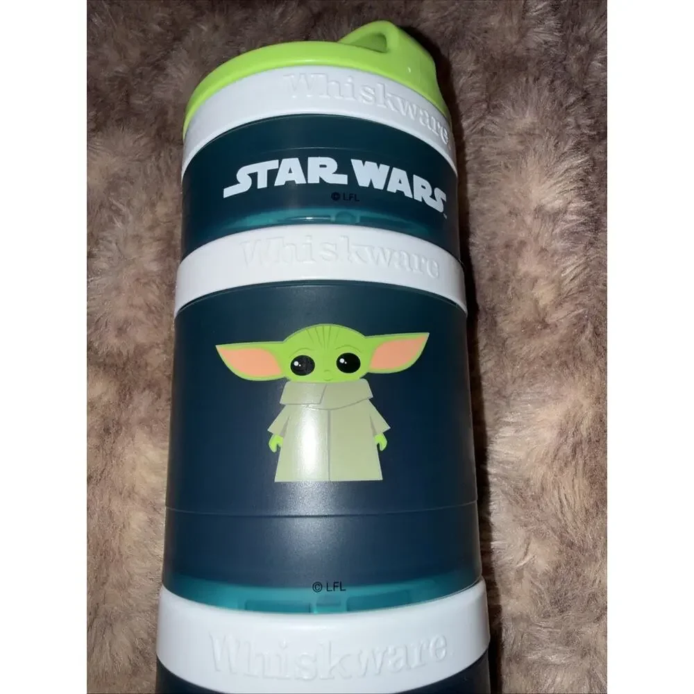 WHISKWARE Star Wars / Mandalorian Snacking Containers Portable Stackable